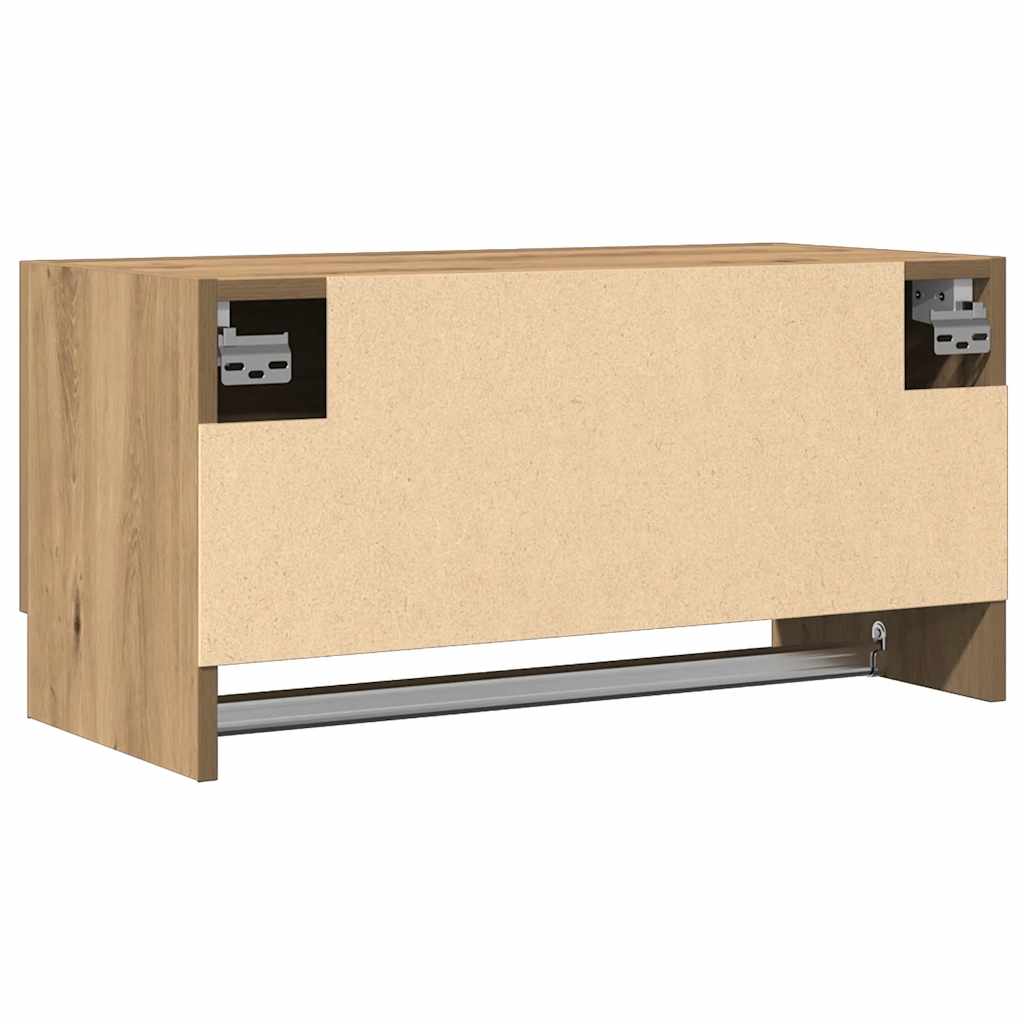 vidaXL Wardrobe Artisan Oak 70x32,5x35 cm Engineered Wood