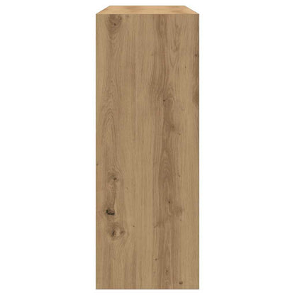 vidaXL Console Table Artisan Oak 105x30x80 cm Engineered Wood