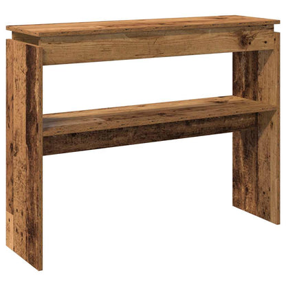 vidaXL Console Table Old Wood 80x30x102 cm Engineered Wood