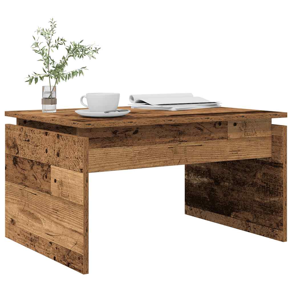 vidaXL Coffee Table Old Wood 68x50x38 cm Engineered Wood