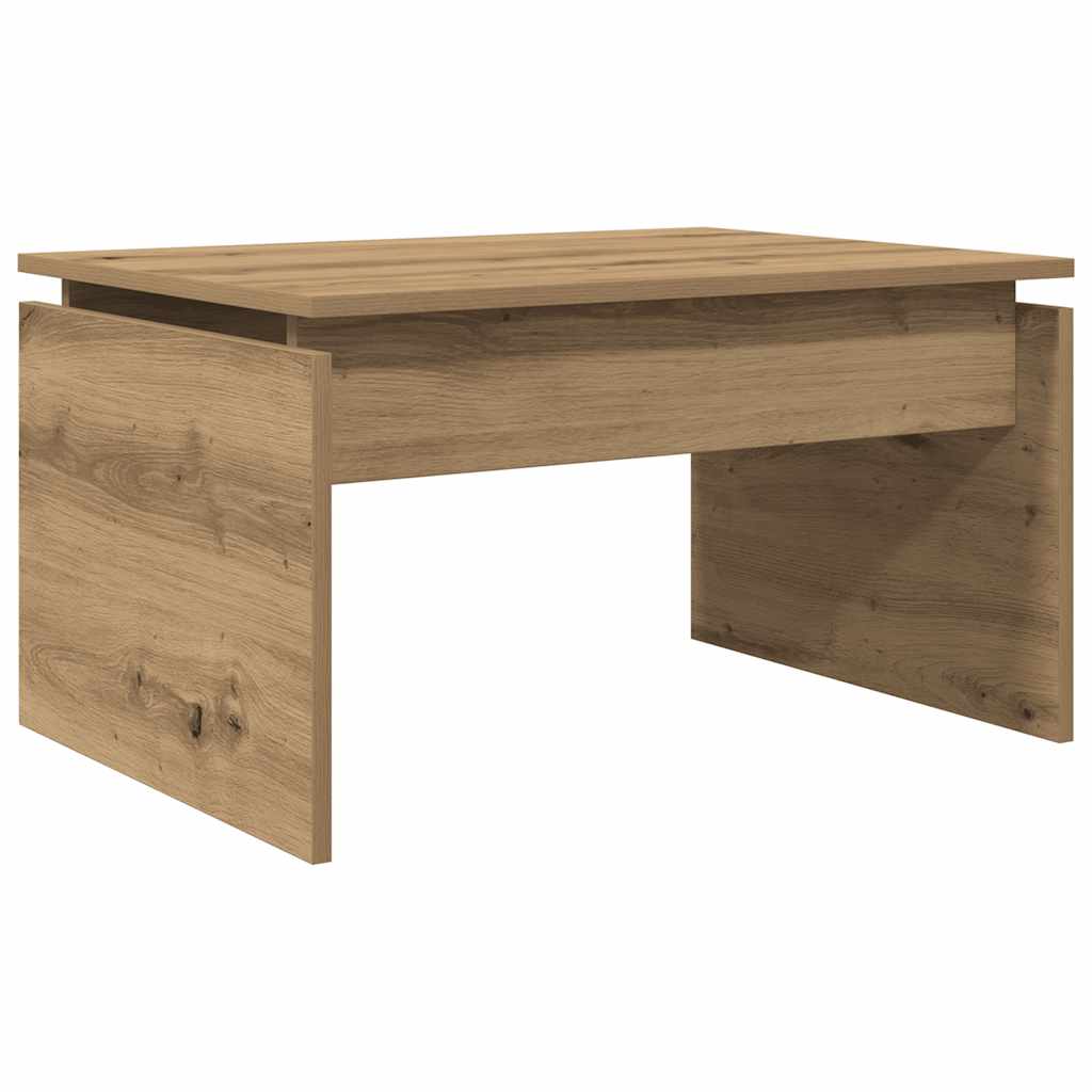 vidaXL Coffee Table Artisan Oak 68x50x38 cm Engineered Wood