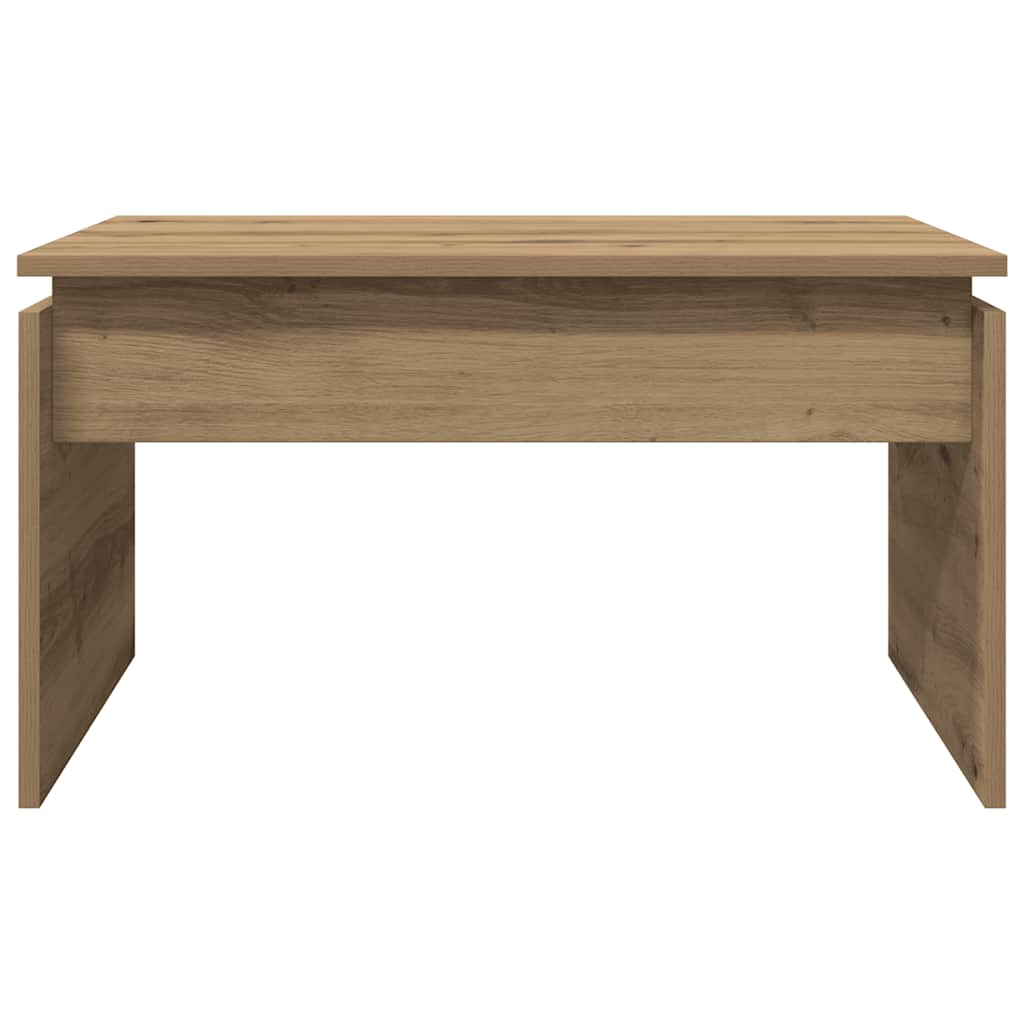 vidaXL Coffee Table Artisan Oak 68x50x38 cm Engineered Wood