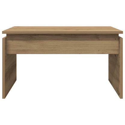 vidaXL Coffee Table Artisan Oak 68x50x38 cm Engineered Wood