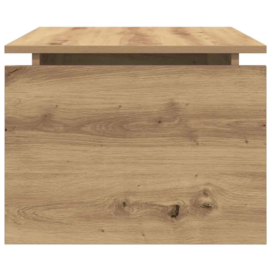 vidaXL Coffee Table Artisan Oak 68x50x38 cm Engineered Wood