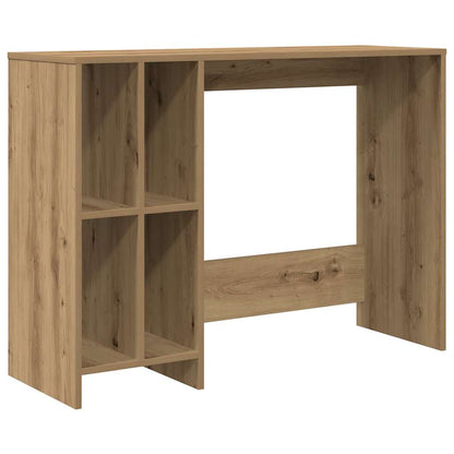 vidaXL Desk Artisan Oak 102,5x35x75 cm Engineered Wood