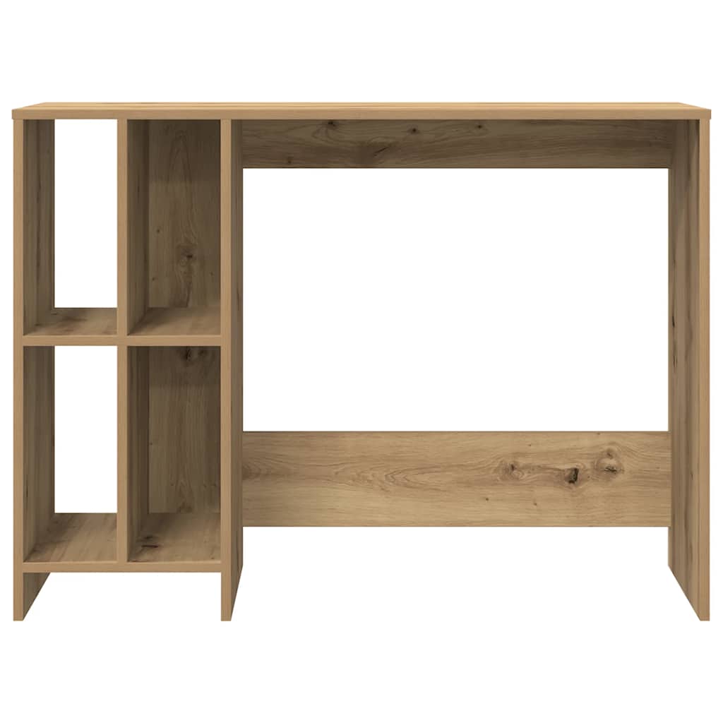 vidaXL Desk Artisan Oak 102,5x35x75 cm Engineered Wood