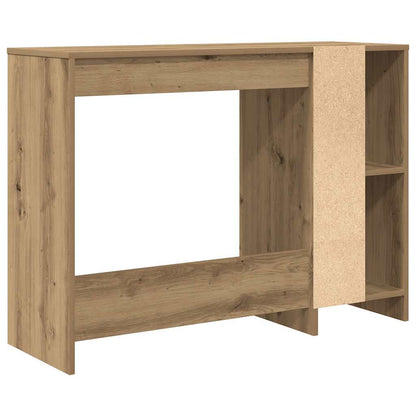 vidaXL Desk Artisan Oak 102,5x35x75 cm Engineered Wood