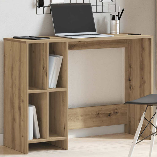 vidaXL Desk Artisan Oak 102,5x35x75 cm Engineered Wood