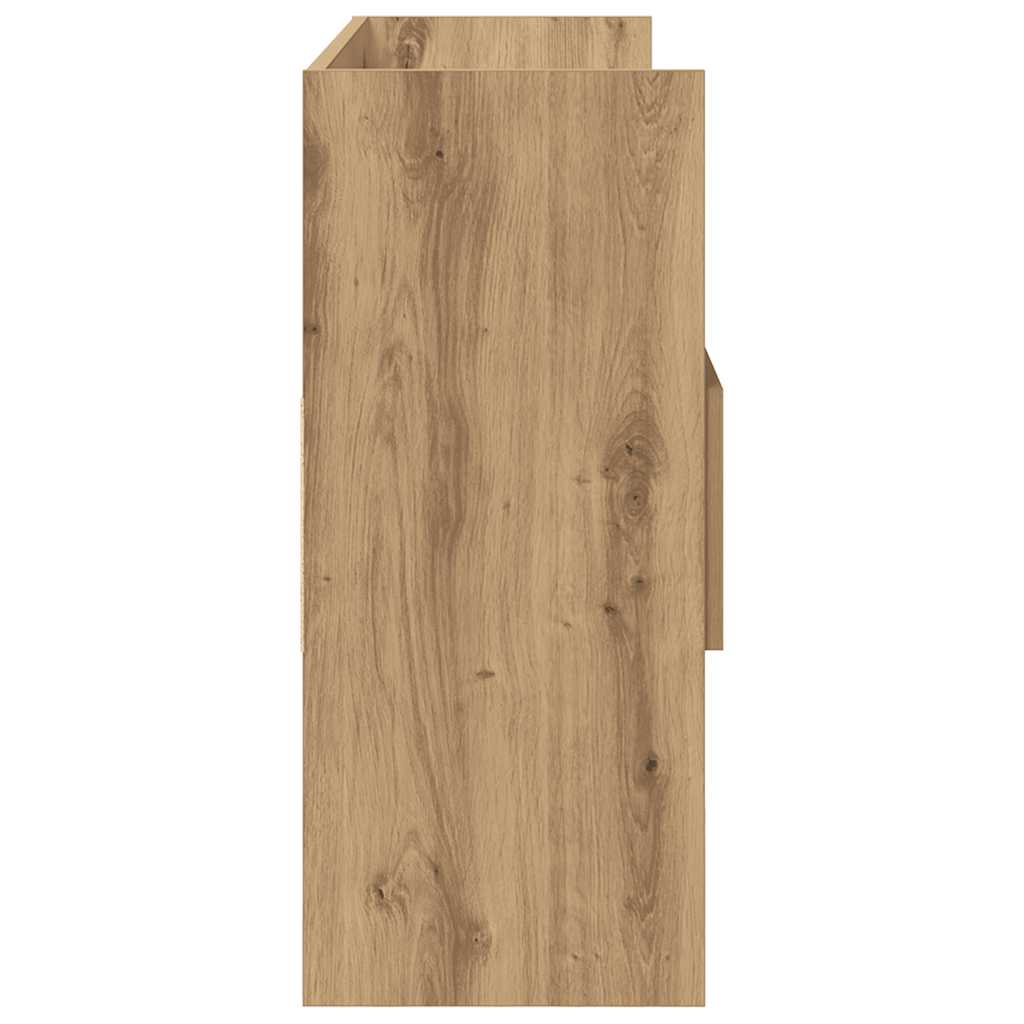 vidaXL Sideboard Artisan Oak 105x30x70 cm Engineered Wood