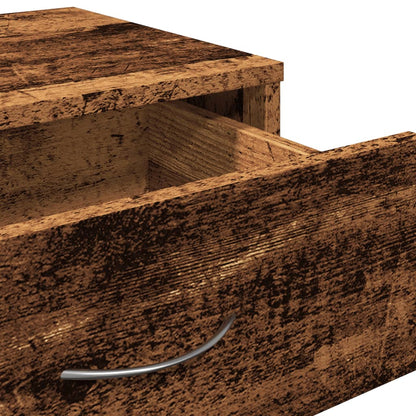 vidaXL Rolling Cabinet Old Wood 46x36x59 cm Engineered Wood