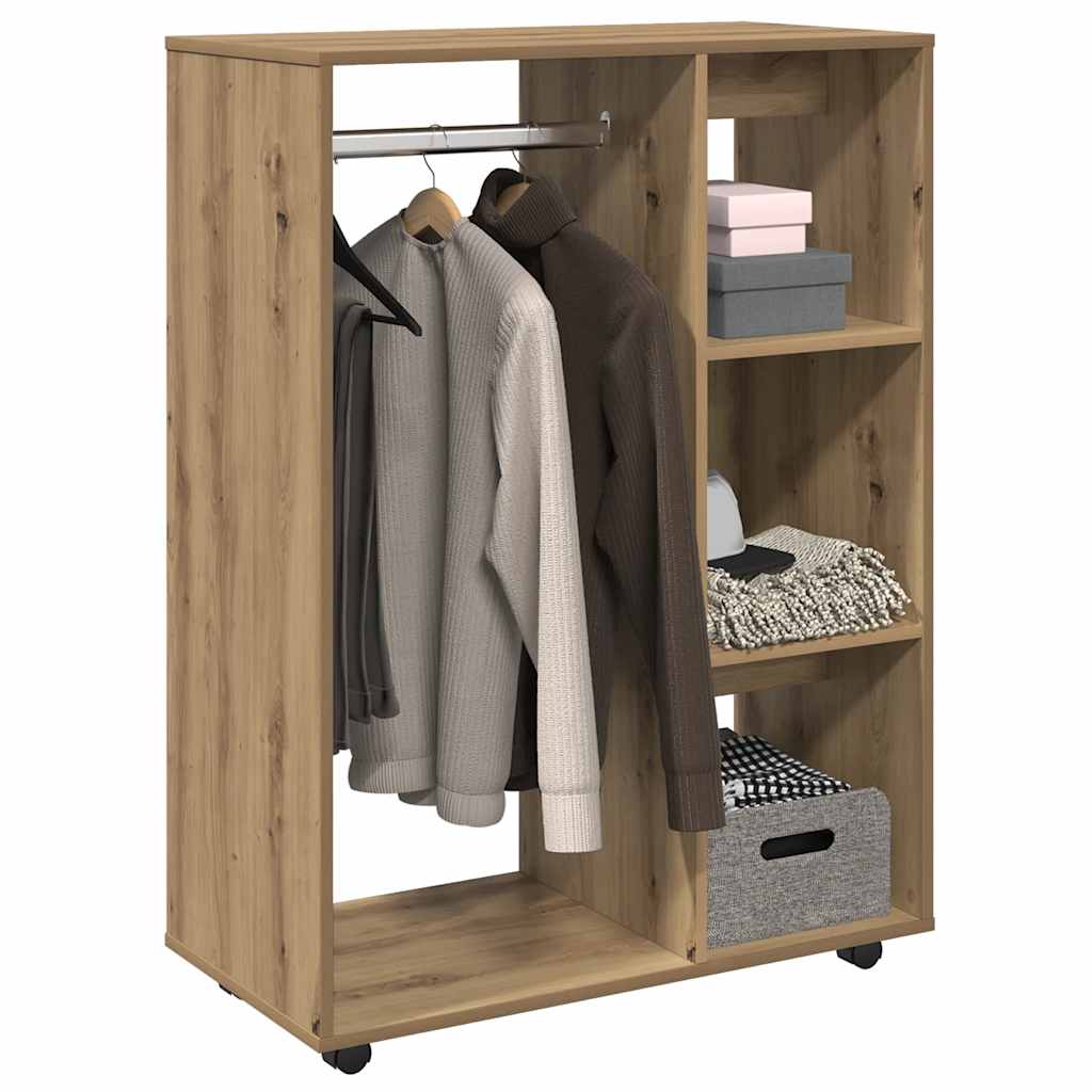vidaXL Wardrobe Artisan Oak 80x40x110 cm Engineered Wood
