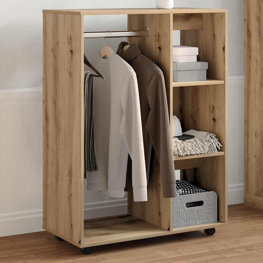 vidaXL Wardrobe Artisan Oak 80x40x110 cm Engineered Wood