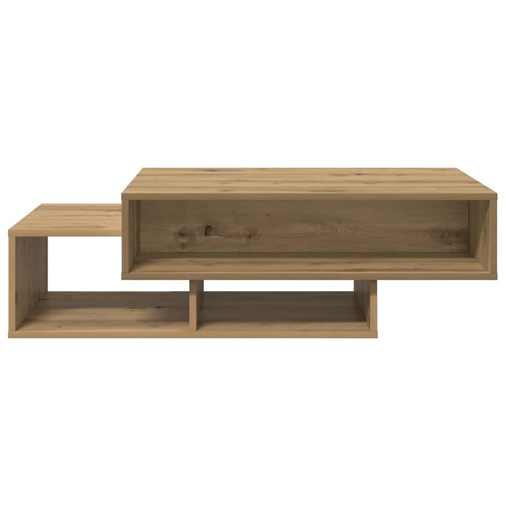 vidaXL Coffee Table Artisan Oak 105x55x32 cm Engineered Wood