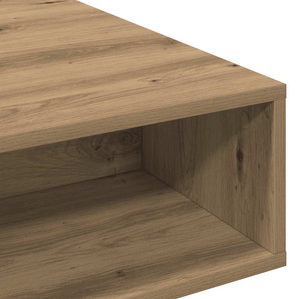vidaXL Coffee Table Artisan Oak 105x55x32 cm Engineered Wood