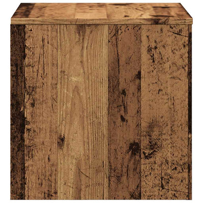 vidaXL Side Tables 3 pcs Old Wood Engineered Wood