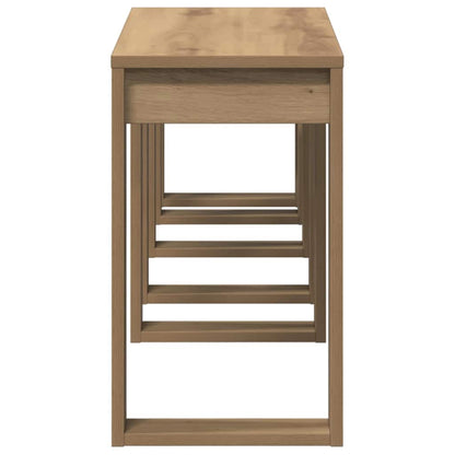 vidaXL Nest of Tables 3 pcs Artisan Oak Engineered Wood
