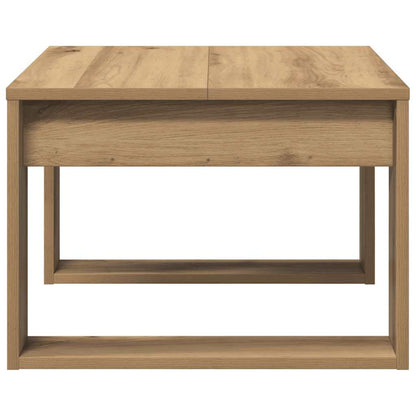 vidaXL Side Table Artisan Oak 50x50x35 cm Engineered Wood