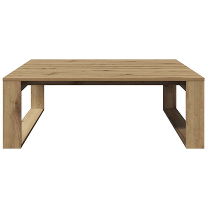 vidaXL Coffee Table Artisan Oak 100x100x35 cm Engineered Wood