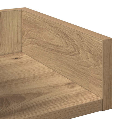 vidaXL Book Cabinet Artisan Oak 48x25,5x140 cm Engineered Wood