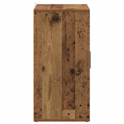 vidaXL Shoe Cabinet Old Wood 60x35x70 cm Engineered Wood