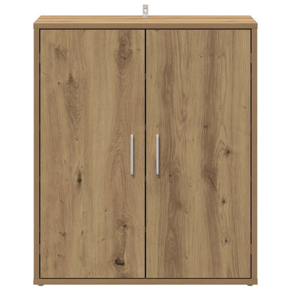 vidaXL Shoe Cabinet Artisan Oak 60x35x70 cm Engineered Wood