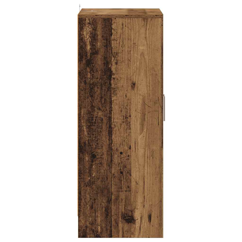 vidaXL Shoe Cabinet Old Wood 60x35x92 cm Engineered Wood