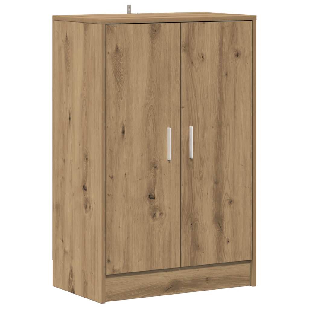 vidaXL Shoe Cabinet 60 x 35 x 92 cm Artisan Oak