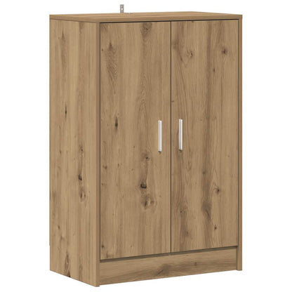 vidaXL Shoe Cabinet 60 x 35 x 92 cm Artisan Oak