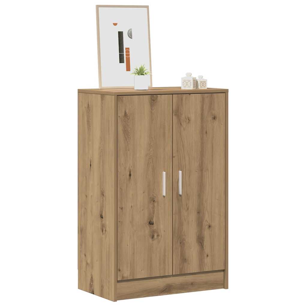 vidaXL Shoe Cabinet 60 x 35 x 92 cm Artisan Oak