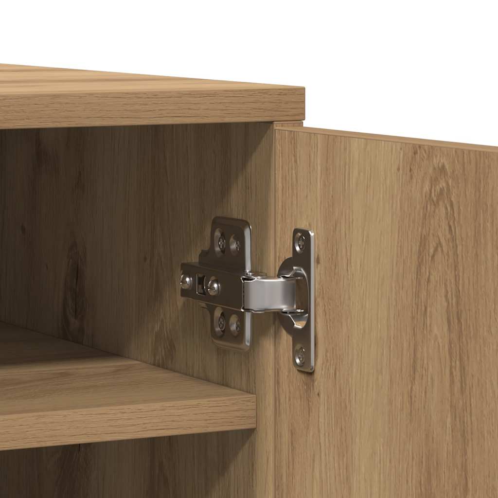 vidaXL Shoe Cabinet 60 x 35 x 92 cm Artisan Oak