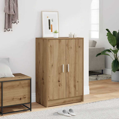 vidaXL Shoe Cabinet 60 x 35 x 92 cm Artisan Oak