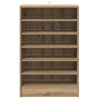 vidaXL Shoe Cabinet 60 x 35 x 92 cm Artisan Oak 6 pairs of shoes