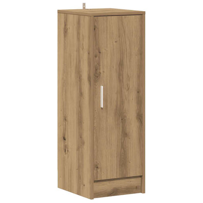 vidaXL Shoe Cabinet Artisan Oak 32x35x92 cm Engineered Wood