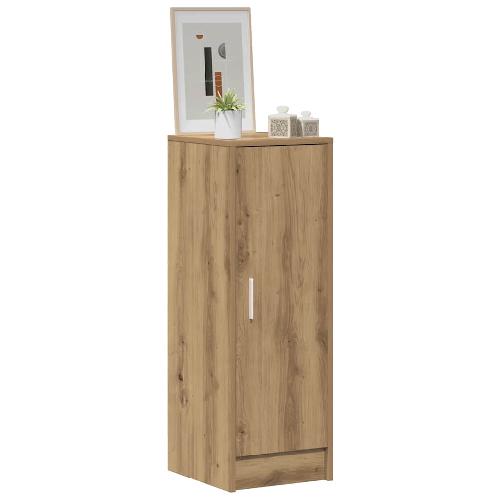 vidaXL Shoe Cabinet Artisan Oak 32x35x92 cm Engineered Wood