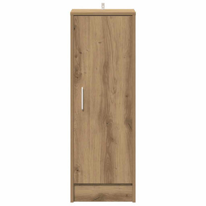 vidaXL Shoe Cabinet Artisan Oak 32x35x92 cm Engineered Wood