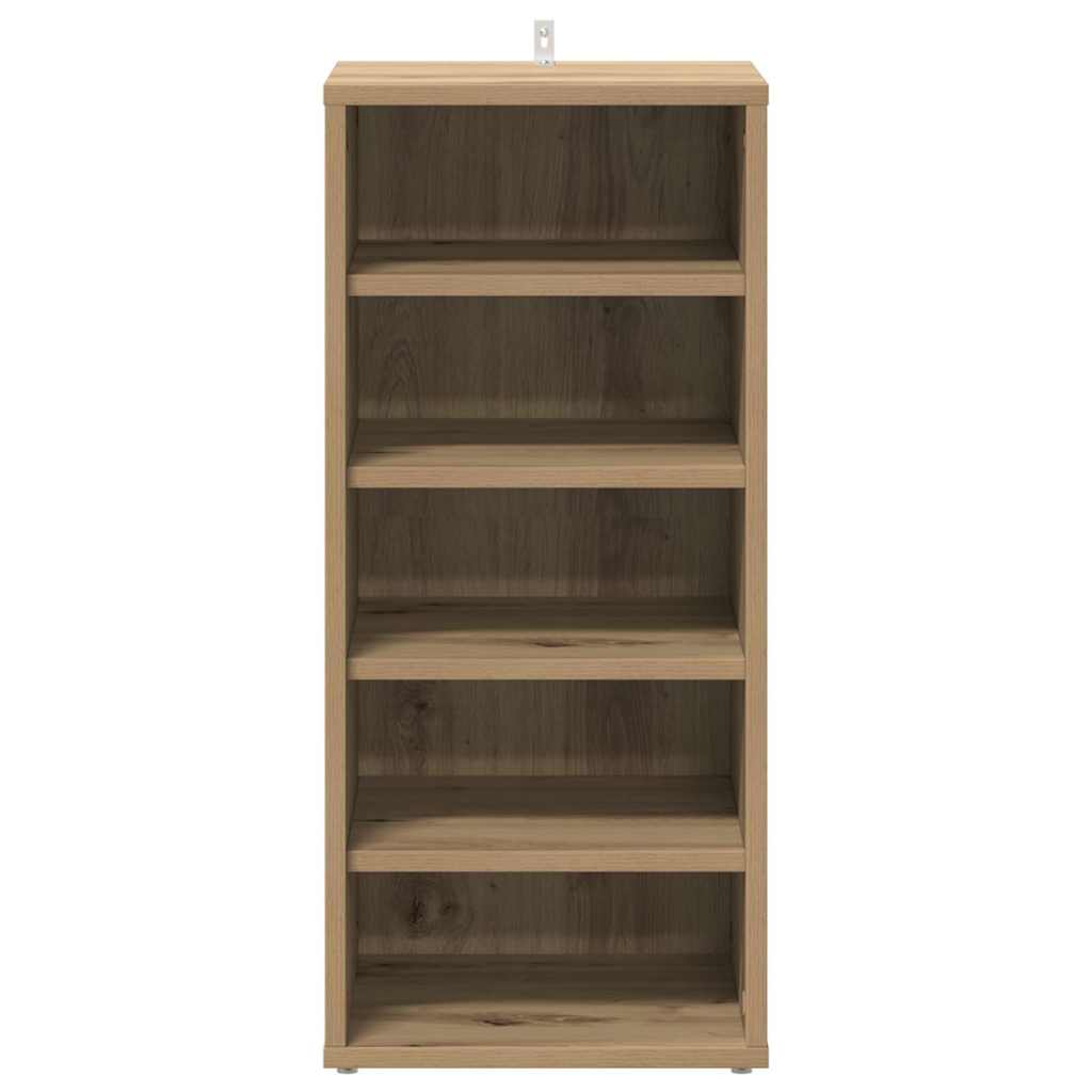 vidaXL Shoe Cabinets 2 pcs Artisan Oak 32x35x70 cm Engineered Wood