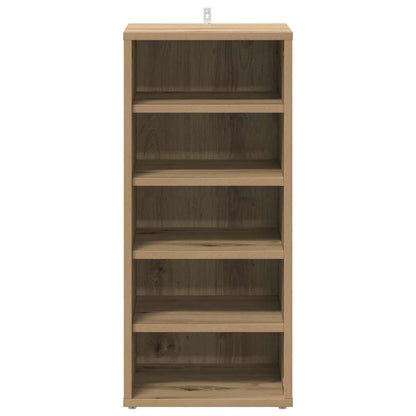 vidaXL Shoe Cabinets 2 pcs Artisan Oak 32x35x70 cm Engineered Wood