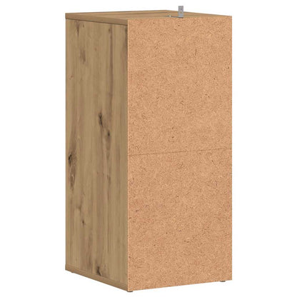 vidaXL Shoe Cabinets 2 pcs Artisan Oak 32x35x70 cm Engineered Wood