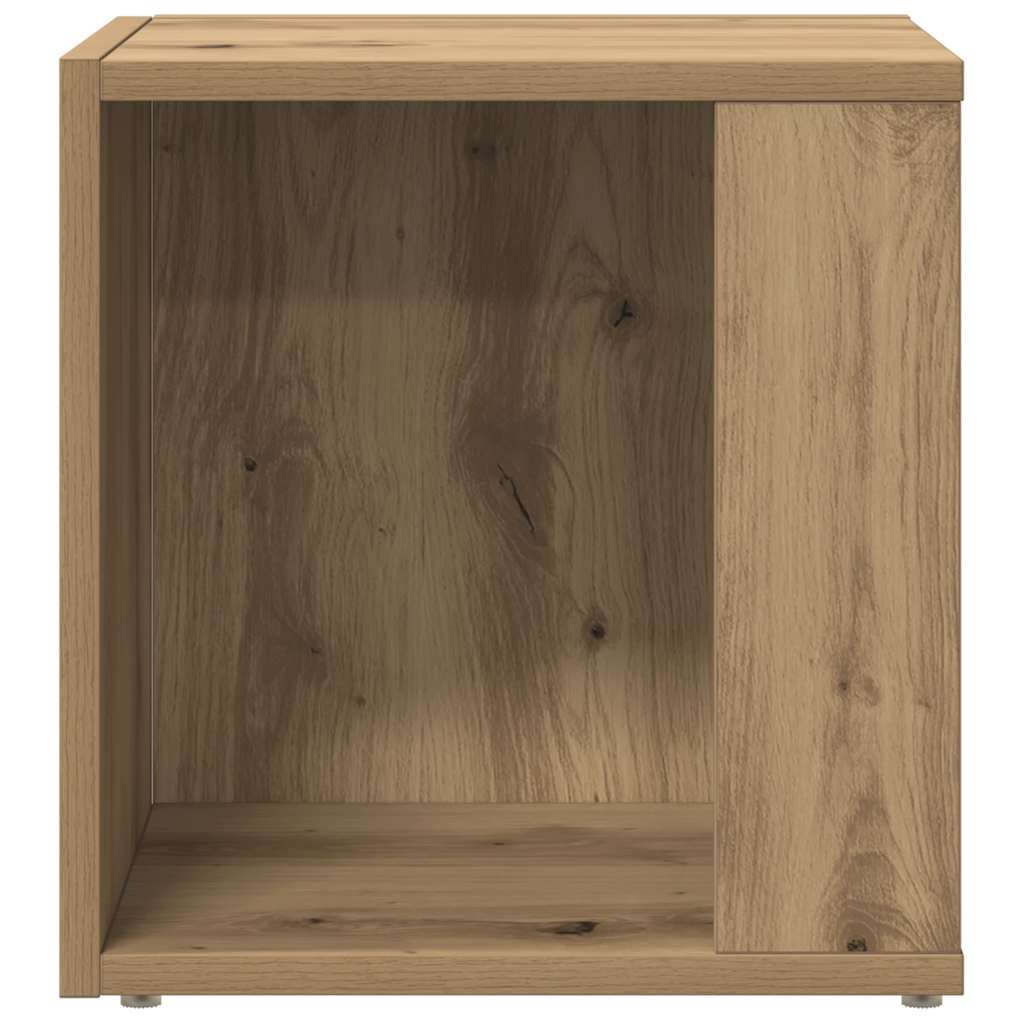 vidaXL Side Table Artisan Oak 33x33x34 cm Engineered Wood