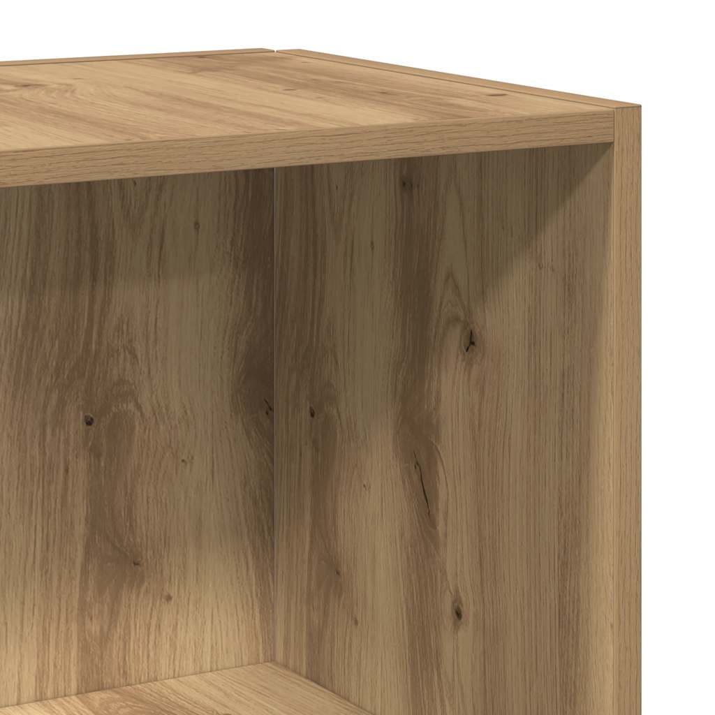 vidaXL Side Table Artisan Oak 33x33x34 cm Engineered Wood