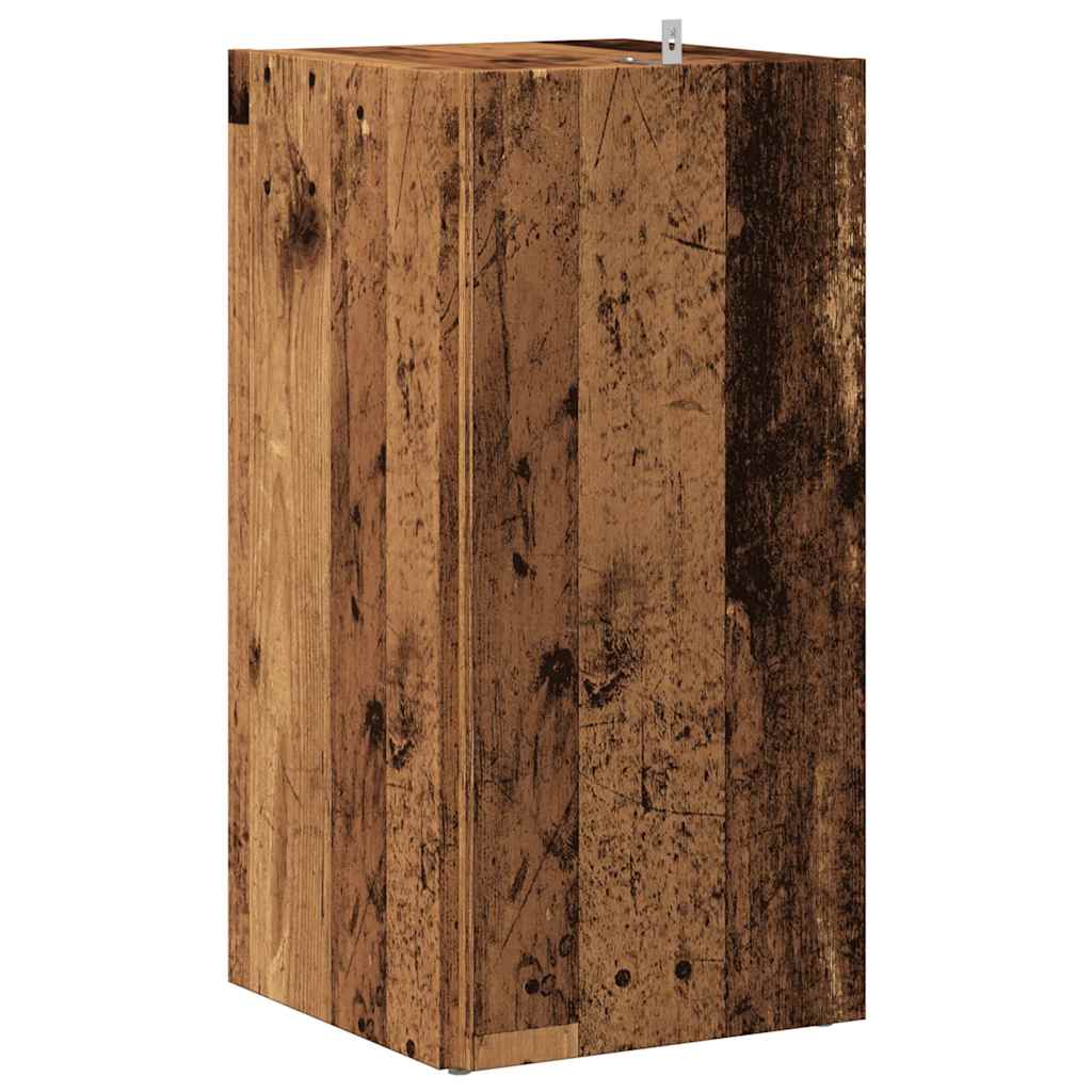 vidaXL Corner Cabinet Old Wood 33x33x67 cm Engineered Wood