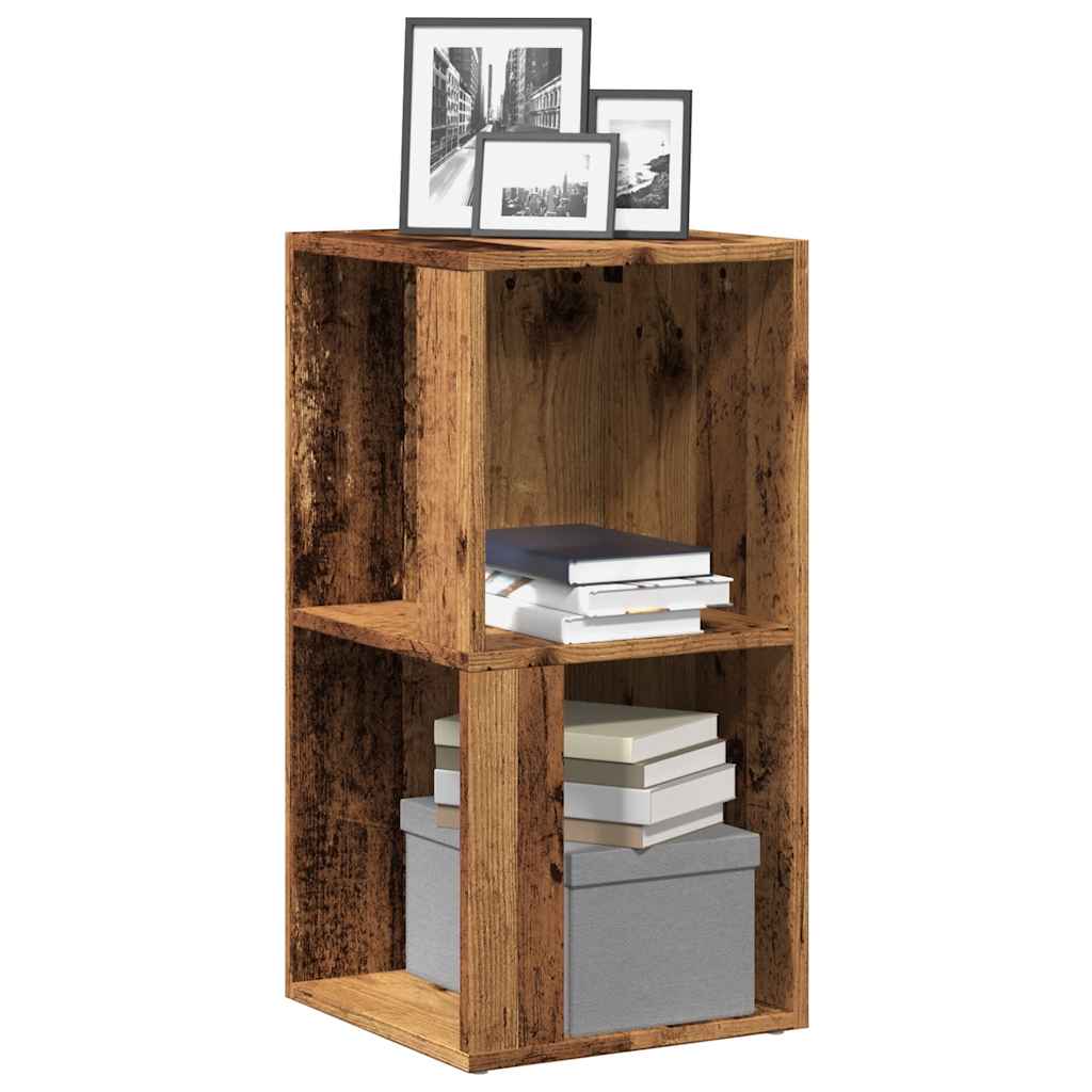 vidaXL Corner Cabinet Old Wood 33x33x67 cm Engineered Wood