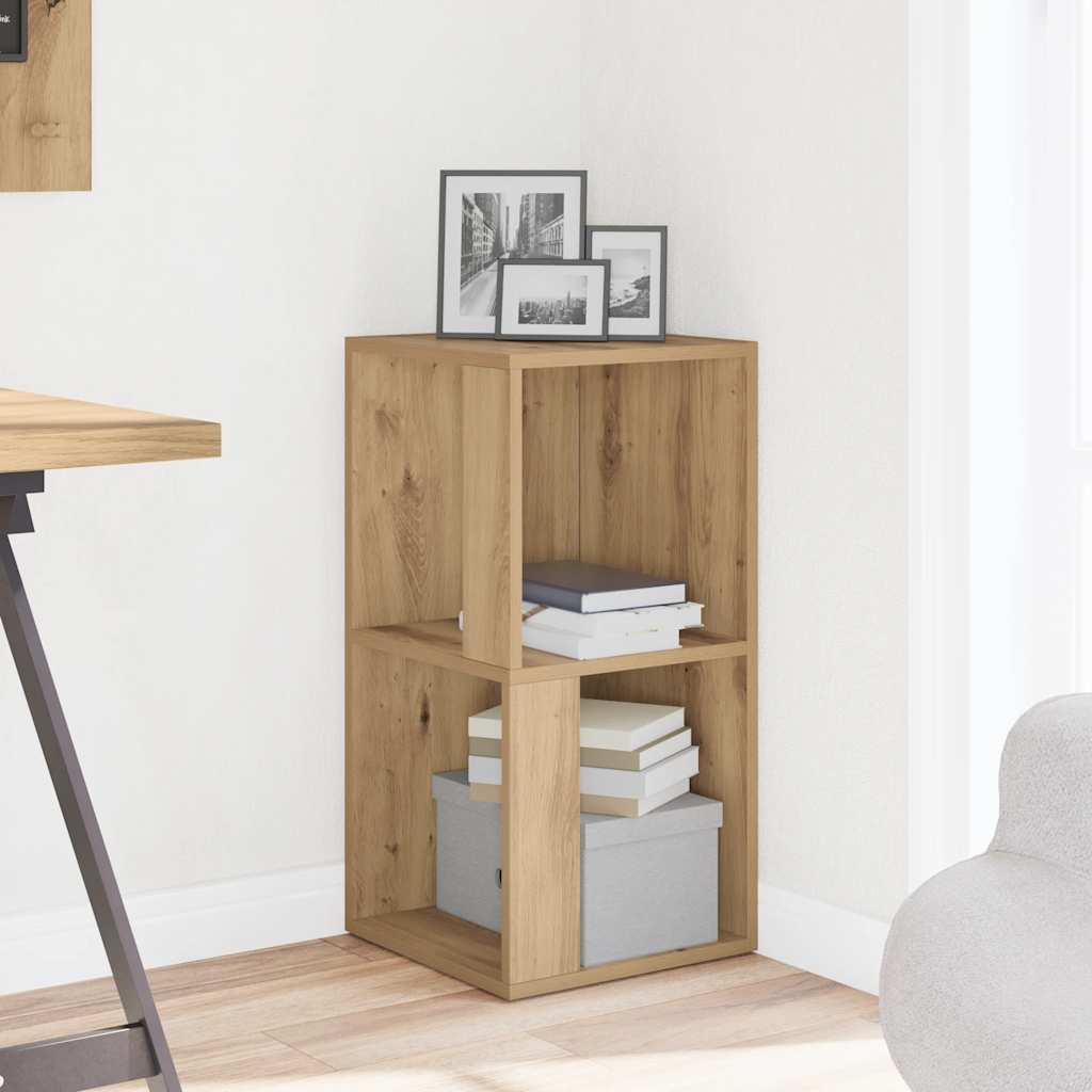 vidaXL Corner Cabinet Artisan Oak 33x33x67 cm Engineered Wood