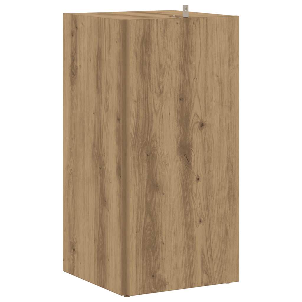 vidaXL Corner Cabinet Artisan Oak 33x33x67 cm Engineered Wood