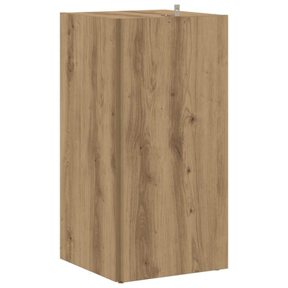 vidaXL Corner Cabinet Artisan Oak 33x33x67 cm Engineered Wood