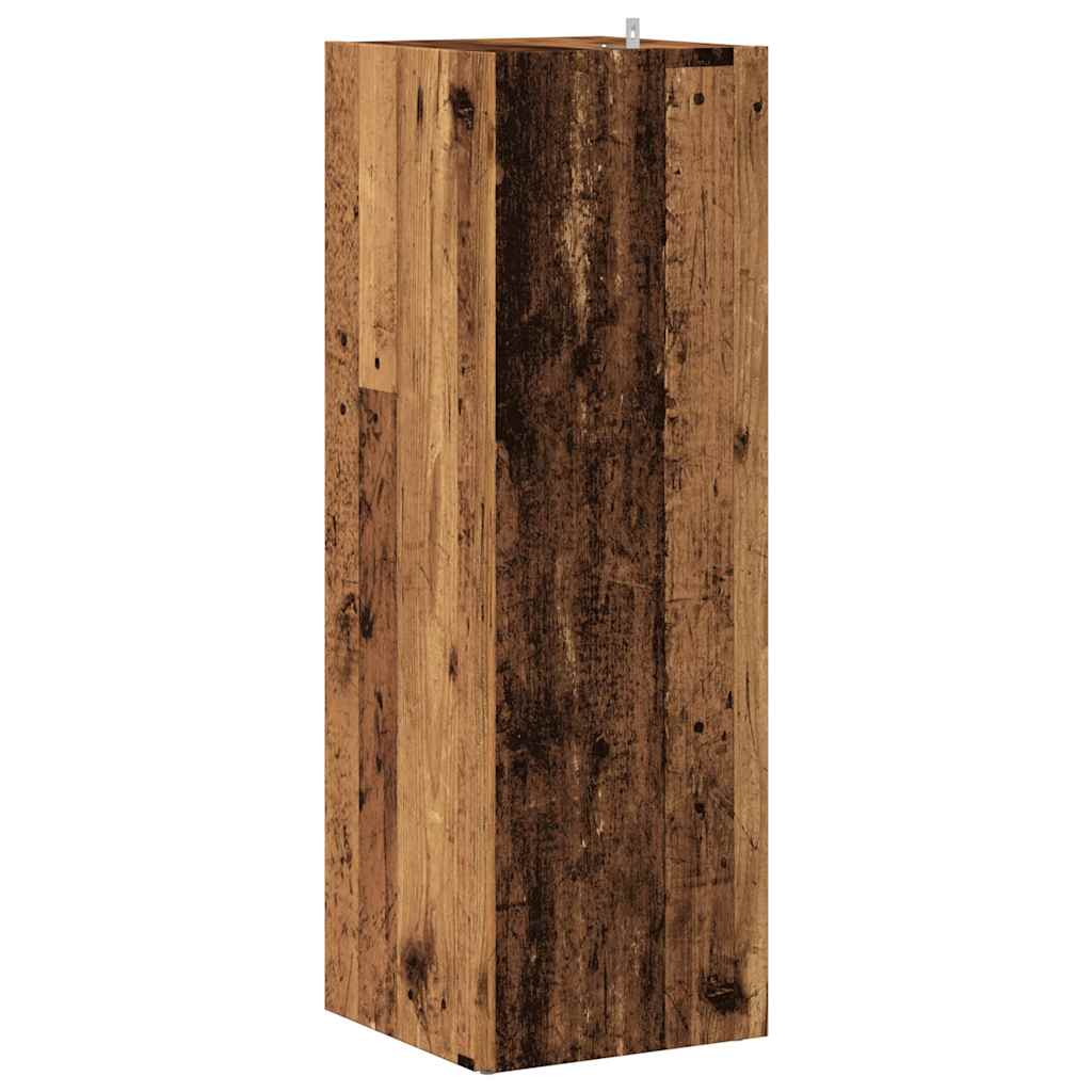 vidaXL Corner Cabinet Old Wood 33x33x100 cm Engineered Wood