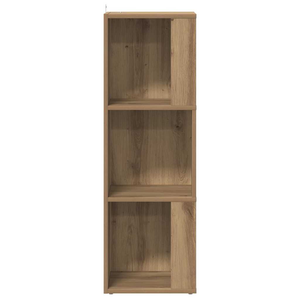 vidaXL Corner Cabinet Artisan Oak 33x33x100 cm Engineered Wood