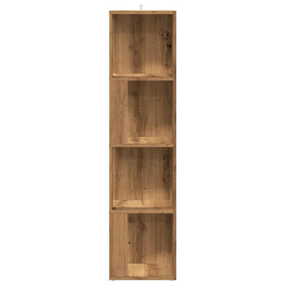 vidaXL Corner Cabinet Artisan Oak 33x33x132 cm Engineered Wood