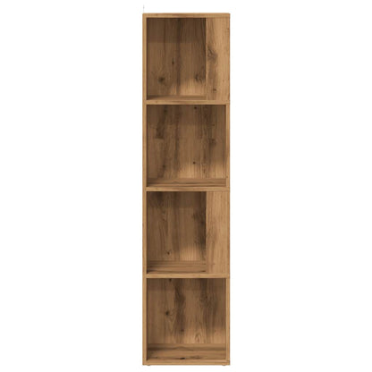 vidaXL Corner Cabinet Artisan Oak 33x33x132 cm Engineered Wood