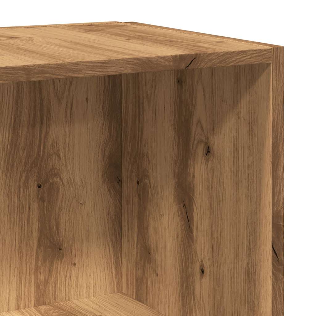 vidaXL Corner Cabinet Artisan Oak 33x33x132 cm Engineered Wood